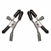 Pinças para Mamilos Sportsheets SS510-85 Preto/Prateado Bondage - nacloset