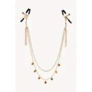 Corrente com Pinças para Mamilos Sportsheets Amber Chained Bondage - nacloset