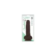 Dildo XR Castanho 17,8 cm Consoladores - nacloset 2