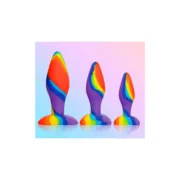 Plug Anal XR Silicone Conjunto 3 Peças Consoladores - nacloset 2