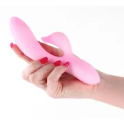 Vibrador Dupla Estimulação NS Novelties Pure Dawn Cor de Rosa Sexshop - nacloset 2