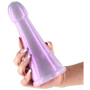 Dildo NS Novelties Fantasia Ø 5 cm Ø 7,4 cm Violeta Consoladores - nacloset 2