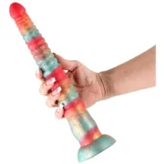 Dildo NS Novelties Colours Multicolor Ø 4,5 cm Consoladores - nacloset 2
