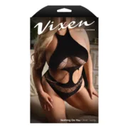 Body Fantasy Lingerie Preto Queen size Babydolls e bodies - nacloset