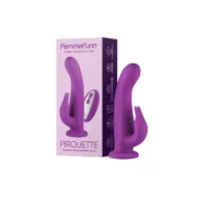 Vibrador Dupla Estimulação FemmeFunn Pirouette Roxo Sexshop - nacloset 2