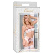 Conjunto de Lingerie Exposed Azul Creme (S/M) Cuequinhas e tangas - nacloset