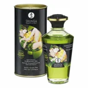 Óleo de Massagem Erótico Shunga 100 ml Chá Verde Massagem Erótica - nacloset