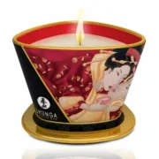 Vela de Massagem Shunga Champanhe de Morango 170 ml Massagem Erótica - nacloset