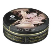 Vela de Massagem Chocolate Shunga Chocolate Chocolate 30 ml Massagem Erótica - nacloset 2