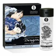 Virility Cream Shunga Dragon Sensitive 60 ml Loções e géis de massagem - nacloset 2