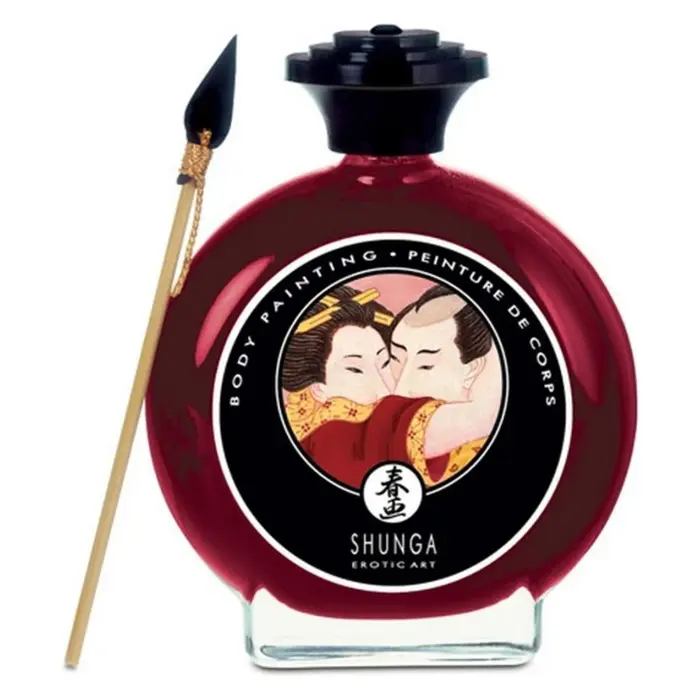 Pintura Corporal Shunga STRAWBERRY/CHAMPAGNE Brinquedos e Jogos Eróticos - nacloset