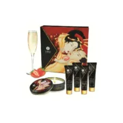 Vinho de Espumante de Morango Geisha Shunga SH8208 Sets Eróticos - nacloset