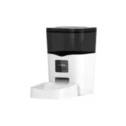 Comedouro para Gato Sponge Branco Preto Animais de Estimação - nacloset 2