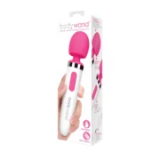 Mini Varinha Mágica Aqua Recarregável Bodywand BW122 Cor de Rosa Sexshop - nacloset