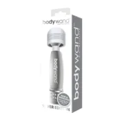 Mini Varinha de Massagem Prata Bodywand Sexshop - nacloset