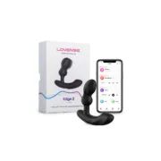 Massageador para Casais Lovense Preto Consoladores - nacloset 2