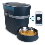 Comedouro automático PetSafe Preto Aço inoxidável Animais de Estimação - nacloset