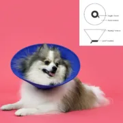 Colar Isabelino para Cães KVP EZ Soft Azul (18-38 cm) Animais de Estimação - nacloset 2