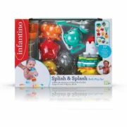 Set de Brinquedos para o Banho Infantino Bath Set 17 Peças aquático Bebés e Crianças - nacloset 2