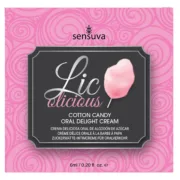 Lubrificante Aromatizado Sensuva Algodão Doce 6 ml Lubrificantes à base de água - nacloset