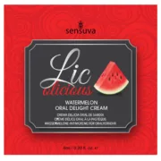 Lubrificante Aromatizado Sensuva Melancia 6 ml Lubrificantes à base de água - nacloset