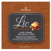 Lubrificante Aromatizado Sensuva Caramelo 6 ml Lubrificantes à base de água - nacloset