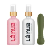 Kit de Viagem Relaxante Lá Nua STRAWBERRY COCONUT BUNDLE 100 ml Acessórios Eróticos - nacloset 2