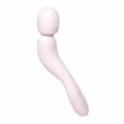 Vibrador Dame Com Wand Massager Quartz Branco Cor de Rosa Massagem Erótica - nacloset
