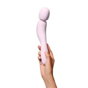Vibrador Dame Com Wand Massager Quartz Branco Cor de Rosa Massagem Erótica - nacloset 2