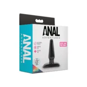 Plug Anal Blush Adventures Preto (9,5 cm) Consoladores - nacloset 2