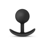 Plug Anal Blush Adventures Preto (8,9 cm) (7,6 cm) Consoladores - nacloset
