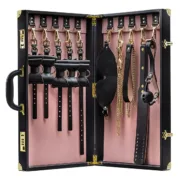 Conjunto Erótico Bondage Blush Temptasia Algemas, mordaças e braçadeiras - nacloset