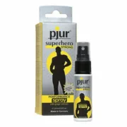 Spray Retardante Pjur Superhero Strong 20 ml Afrodisíacos e Estimulantes - nacloset