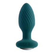Plug Anal Playboy SPINNING TAIL TEASER Verde Consoladores - nacloset