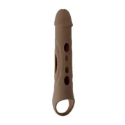 Capa peniana Zero Tolerance Castanho Ø 4,1 cm Consoladores - nacloset