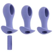 Plug Anal Evolved Roxo (8,9 cm) (9,5 cm) (10,1 cm) Consoladores - nacloset 2