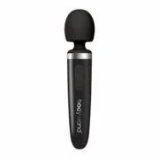 Massajador Varinha Mágica Aqua Mini Recarregável Preto Bodywand Sexshop - nacloset 2