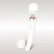 Varinha de Massagem Recarregável PalmPower Curve Bodywand Bodywand Curve Branco Presentes - nacloset 2