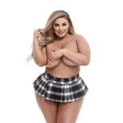 Fantasia Erótica Teacher’s Pet School Girl Preto Queen size Fantasias eróticas - nacloset