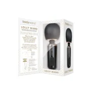 Vibrador Bodywand Preto Massagem Erótica - nacloset