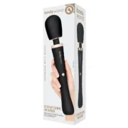 Vibrador Bodywand Preto Massagem Erótica - nacloset