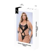Body Baci Lingerie Preto Queen Babydolls e bodies - nacloset