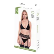 Conjunto de Lingerie Baci Lingerie Preto (M/L) Cuequinhas e tangas - nacloset 2
