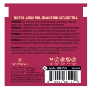 Lubrificante Sensuva Cereja 6 ml Lubrificantes à base de água - nacloset 2