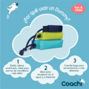 Brinquedo de treino Coachi TRAINING DUMMY Azul Animais de Estimação - nacloset 2