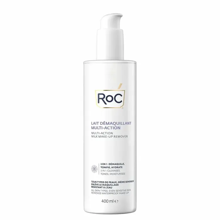 Leite Desmaquilhante Facial Roc 3 em 1 (400 ml) Cuidado Facial - nacloset