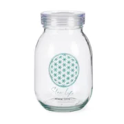 Bote Slow Life Transparente Vidro (1800 ml) (4 Unidades) A Preço de Revenda - nacloset