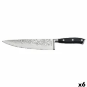 Faca de Chef Sabatier Carbon Preto Metal Baquelite (6 Unidades) Cozinha | Gourmet - nacloset