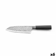 Faca Santoku Richardson Sheffield Katana Preto Metal Baquelite 17,5 cm (6 Unidades) Cozinha | Gourmet - nacloset