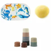 Brinquedos Para o Banho ThermoBaby 4 Peças Bebés e Crianças - nacloset